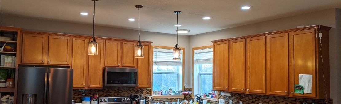 Lanz Electric LLC Kitchen Lighting Upgrade